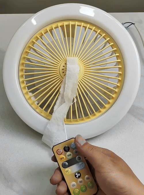 ZenAir™ Luce con ventilatore wireless