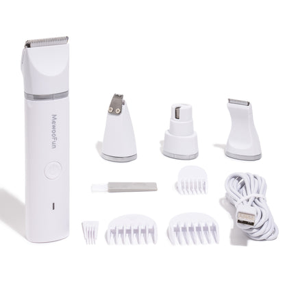 (30% DI SCONTO%) Tagliacapelli elettrico per animali domestici Mewoofun 4 in 1