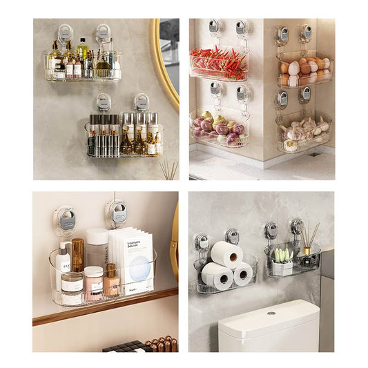 (30% DI SCONTO%) Organizzatore da Parete senza Fori per Accessori