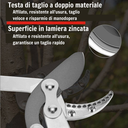 (30% DI SCONTO%) Utensile per tagliare i rami degli alberi con manico lungo per modellare l'albero